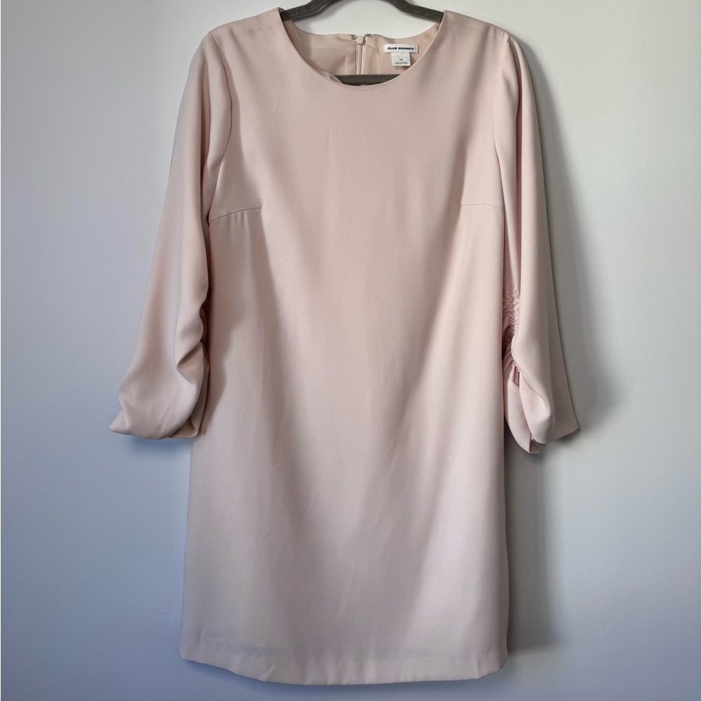 Club Monaco Luciena Dress Petal Pink - Size 10 - Picture 2 of 15
